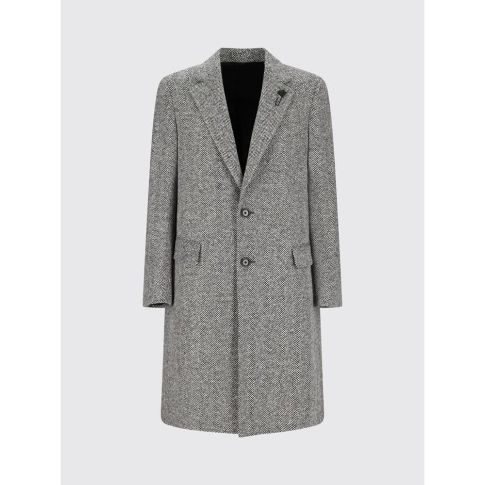 Lardini Coat Men Black